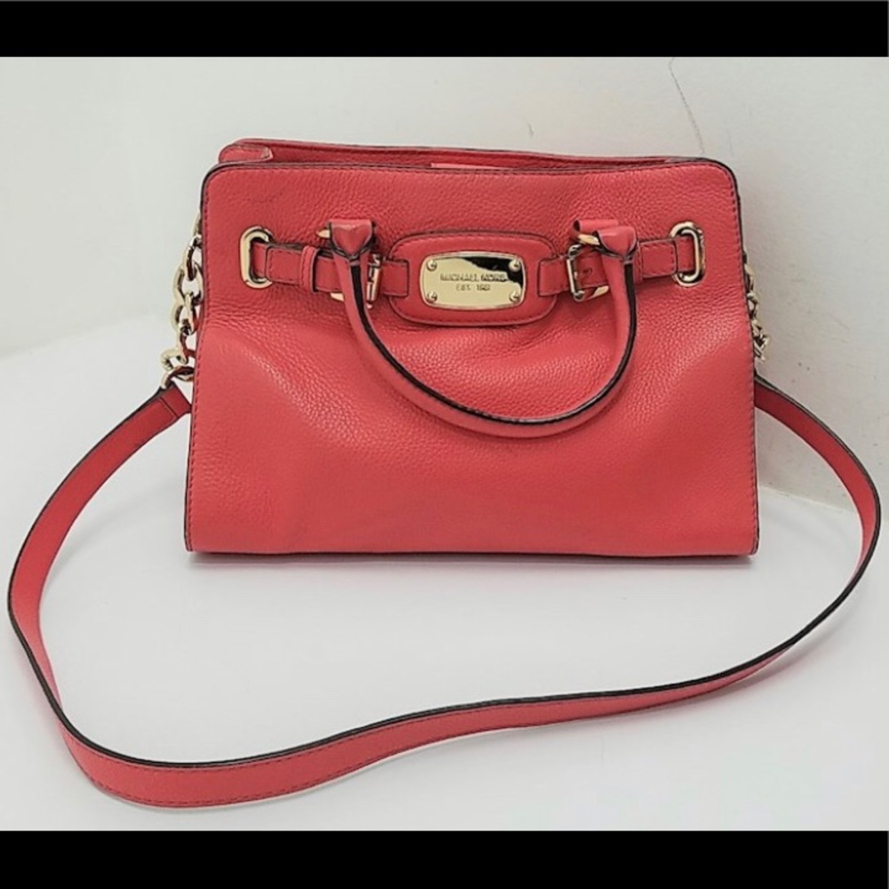 Michael Kors Selma Saffiano Leather Satchel E-1510